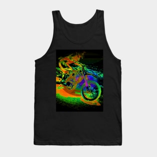 Race to the Finish - Motocross Racer Tank Top